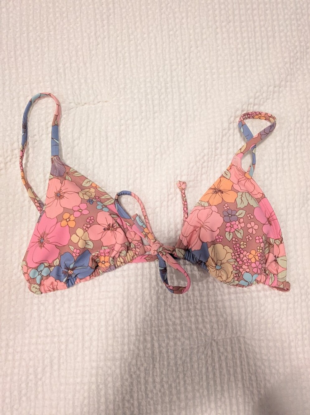 wild fable Pink Floral Bikini Top